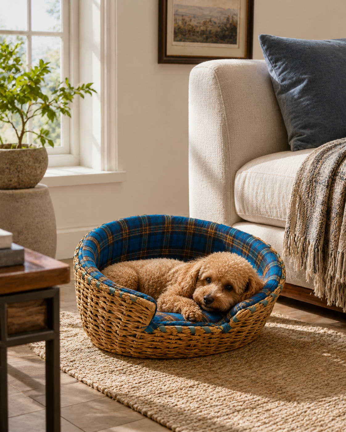 Efandi Pet Bed — handcrafted African furniture by Outdoors furniture  in Kenya