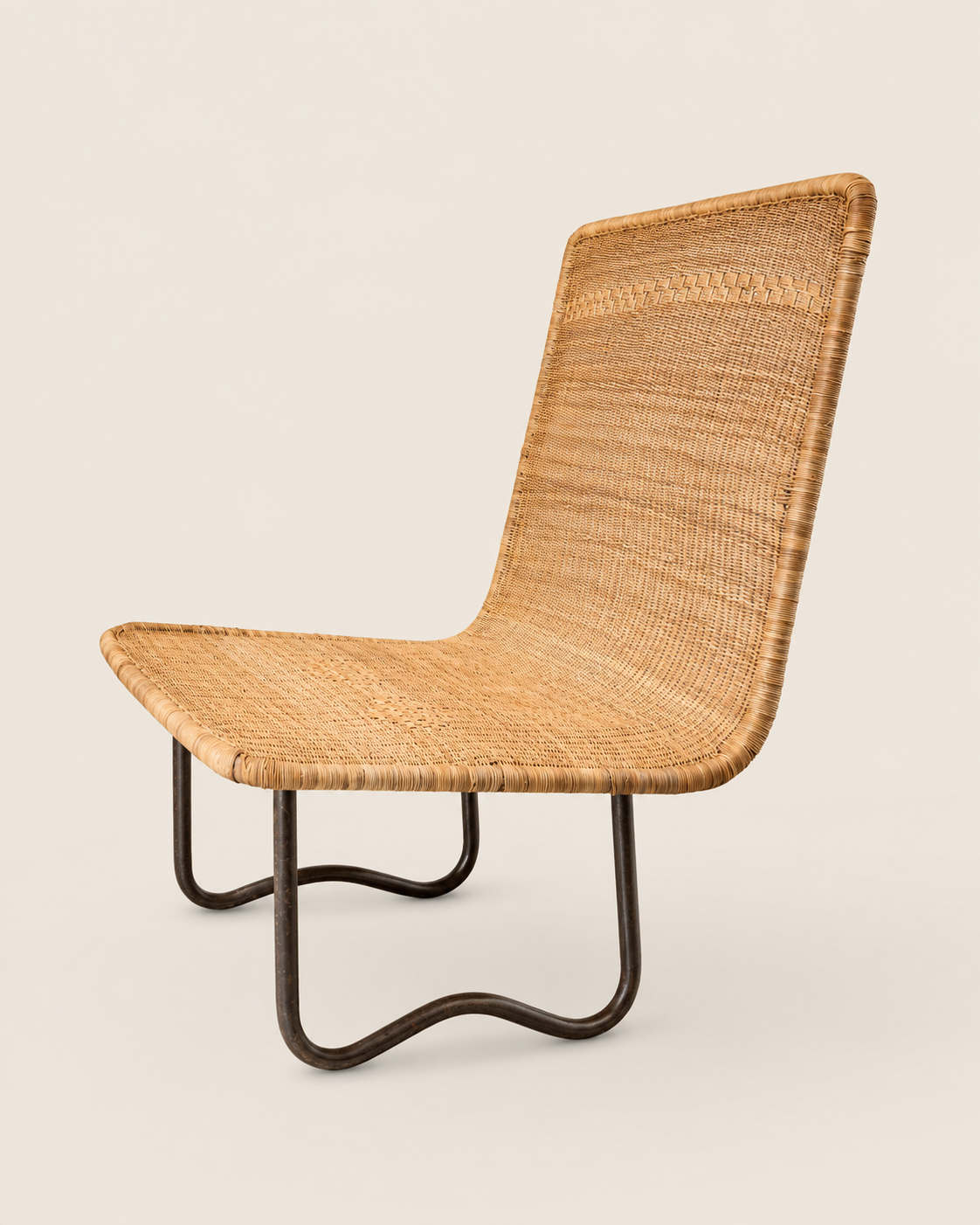 Nnebed Woven Lounge Chair — handcrafted African furniture by Pamanda curious  in Kenya (view 2)