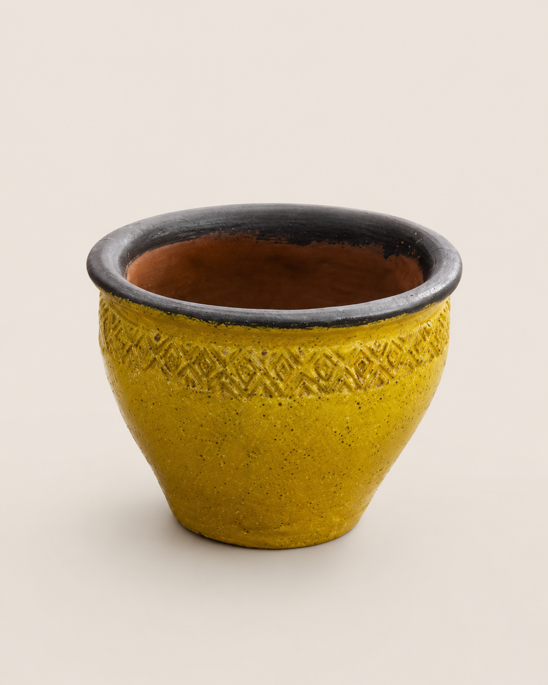 Badbisa Terracotta Planter — handcrafted African outdoor by Kibethis  in Kenya