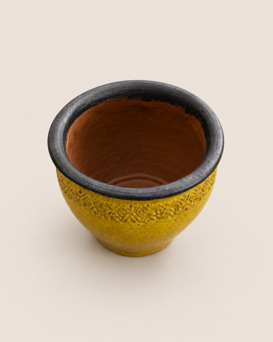 Badbisa Terracotta Planter — handcrafted African outdoor by Kibethis  in Kenya (view 2)