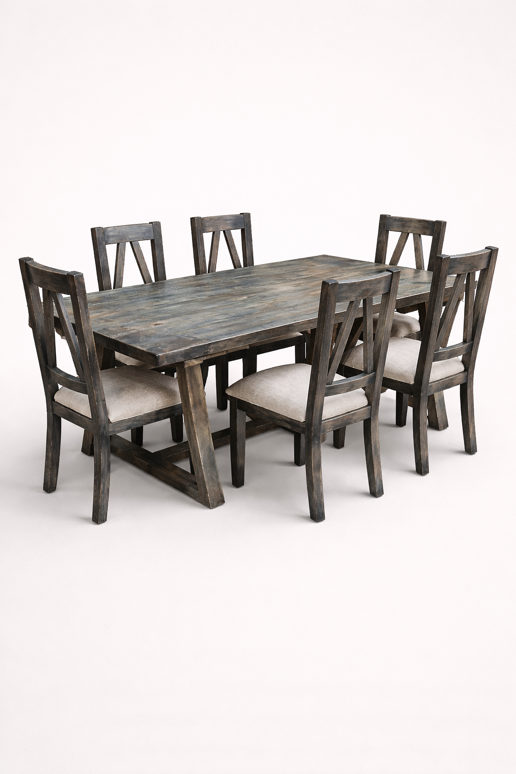 Busara 6-Seater Dining Table — handcrafted African furniture by Cozy lifestyle furniture  in Kenya