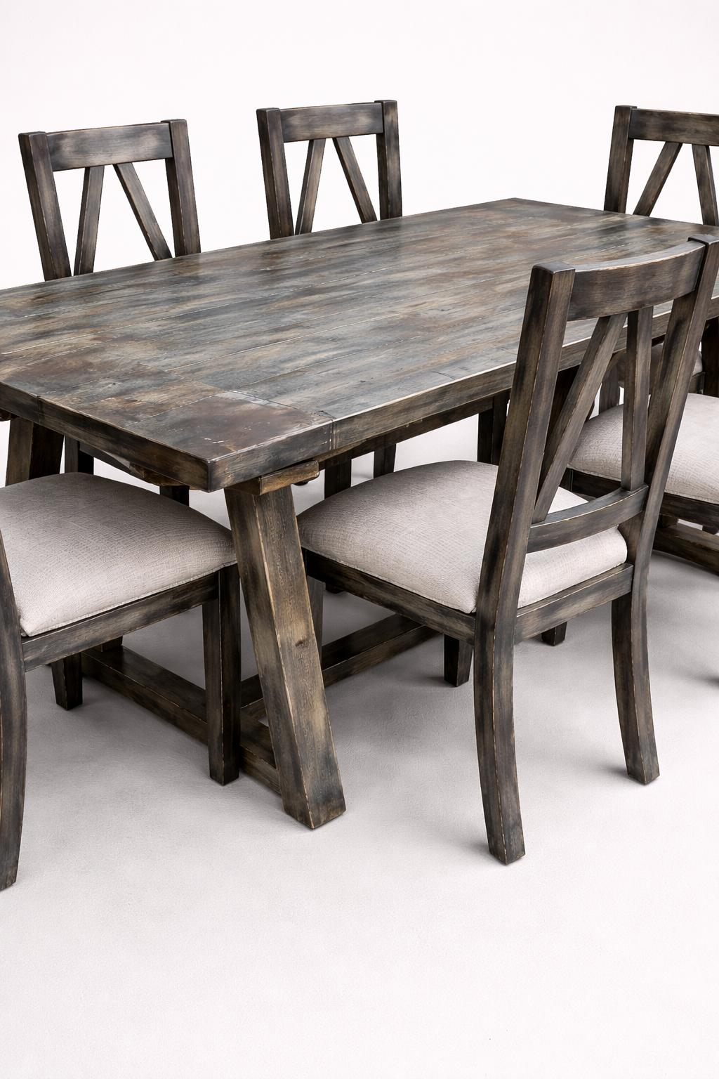 Busara 6-Seater Dining Table — handcrafted African furniture by Cozy lifestyle furniture  in Kenya (view 3)