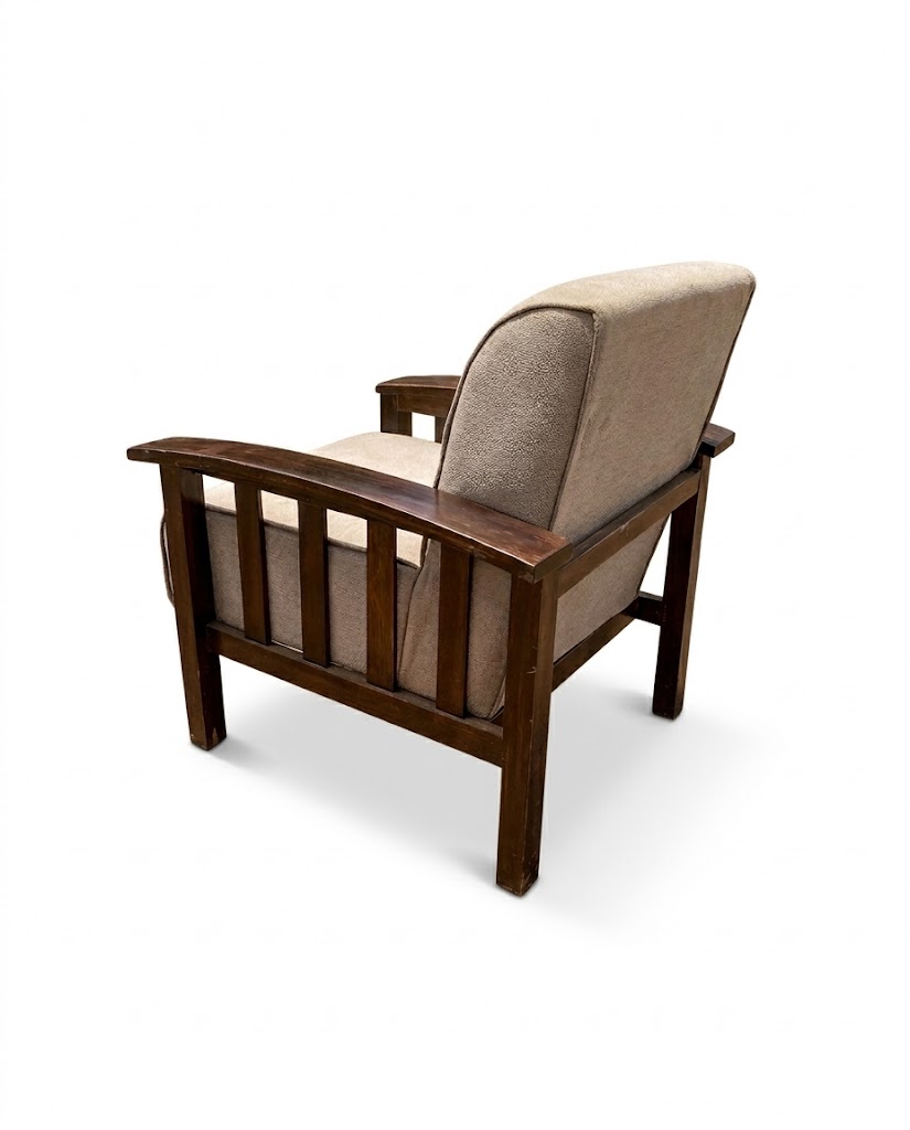 Mbingu One Seater Sofa — handcrafted African furniture by Xx funitured in Kenya (view 3)