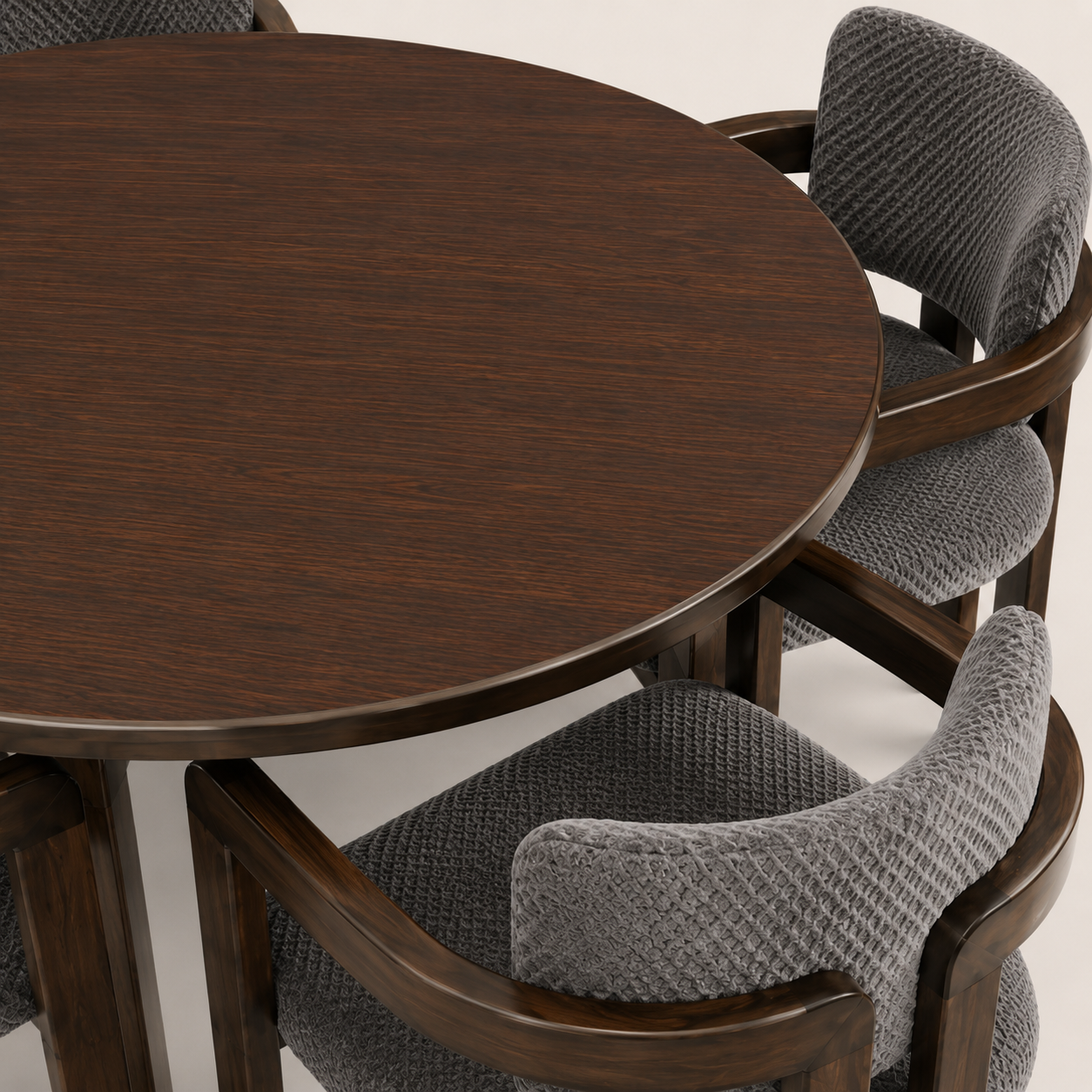 Adia Dining Set — handcrafted African furniture by Kim's furniture in Kenya (view 3)