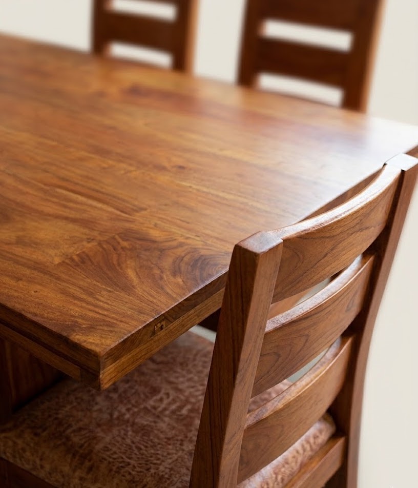 Gbenga Dining Set — handcrafted African furniture by Click  in Kenya (view 4)