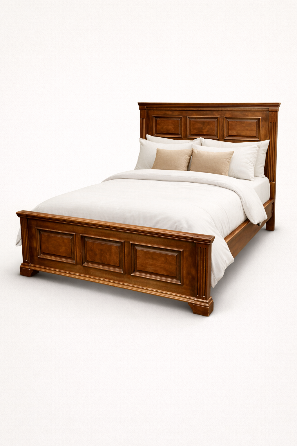 Bed 5by6 Ndovu Haven Bedframe — handcrafted African furniture by Muke Timber & Furniture  in Kenya