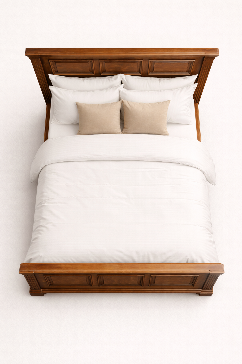 Bed 5by6 Ndovu Haven Bedframe — handcrafted African furniture by Muke Timber & Furniture  in Kenya (view 2)