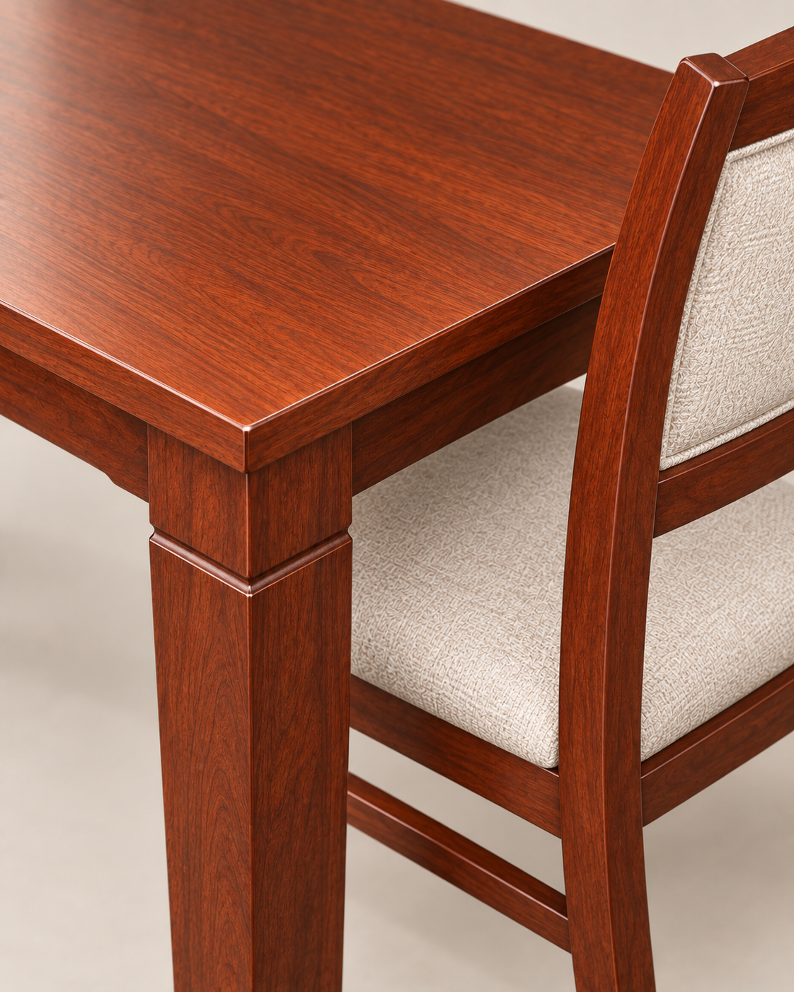 Abaria Dining Table — handcrafted African furniture by Bency furniture  in Kenya (view 3)