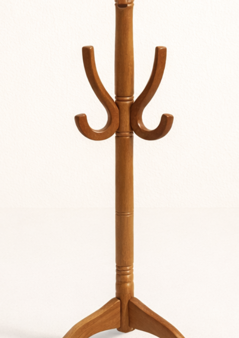 Coat hanger — handcrafted African furniture by Akwalu Furniture  in Kenya (view 3)