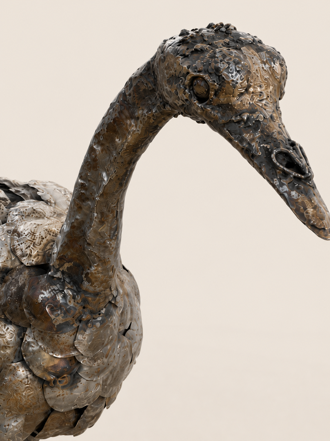 Kasuku Sculpture — handcrafted African outdoor by LUCZAI SCULPTURE  in Kenya (view 3)