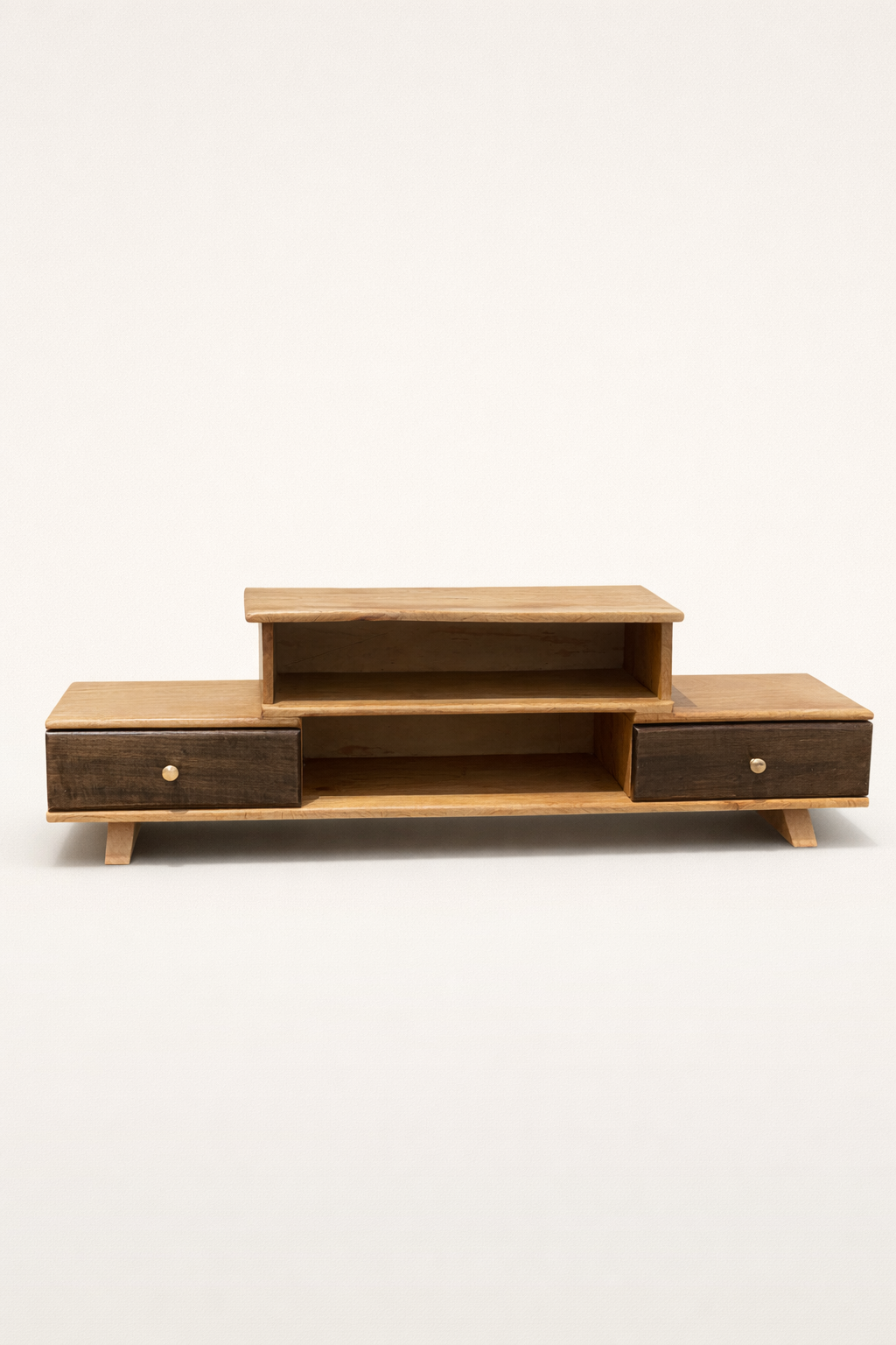 Tv Stand Huru Media Console — handcrafted African furniture by New mt sabyinyo in Kenya