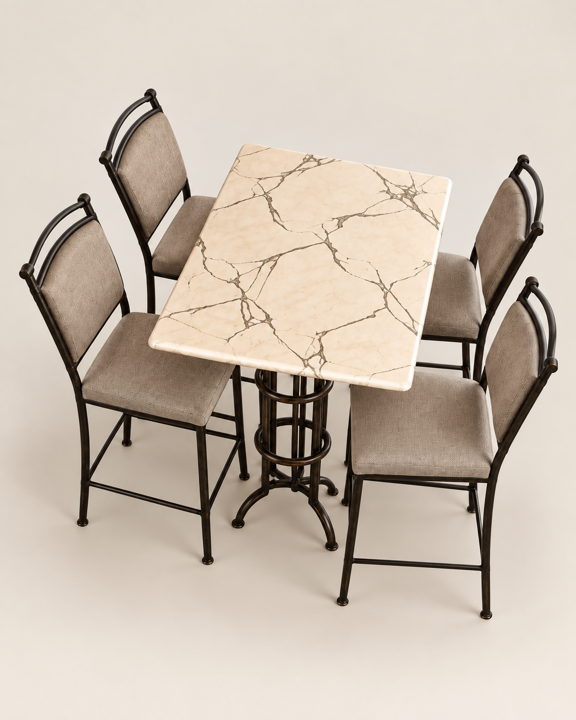 Dedani Dining Table — handcrafted African furniture by Mamboline enterprise in Kenya (view 2)