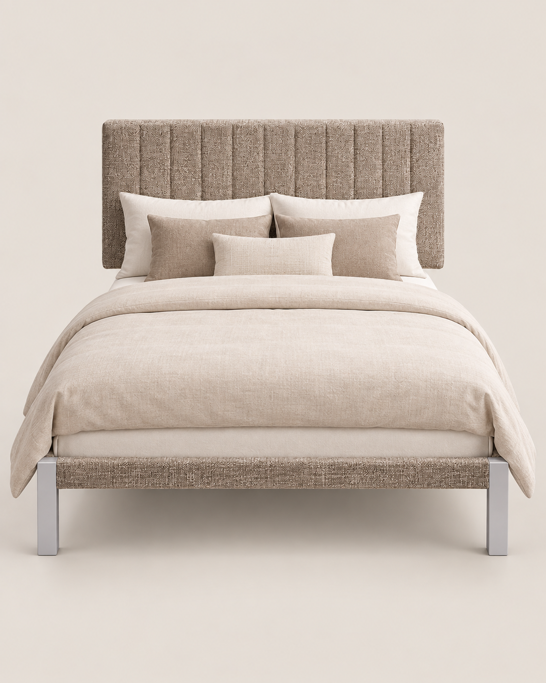 5 by 6 holstered Bed — handcrafted African furniture by Veronica furniture  in Kenya (view 2)