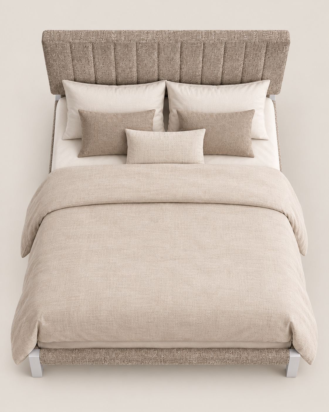 5 by 6 holstered Bed — handcrafted African furniture by Veronica furniture  in Kenya (view 4)