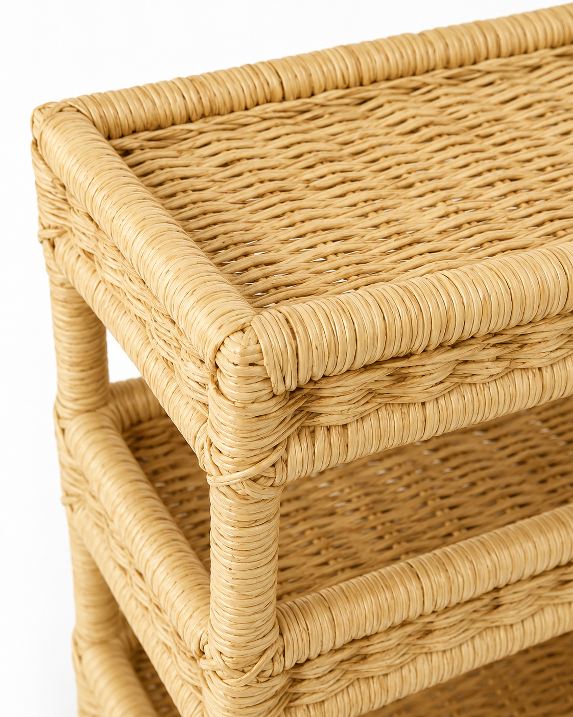 Bweka Sisal Tiered Shelf — handcrafted African furniture by Joseph craft in Kenya (view 3)
