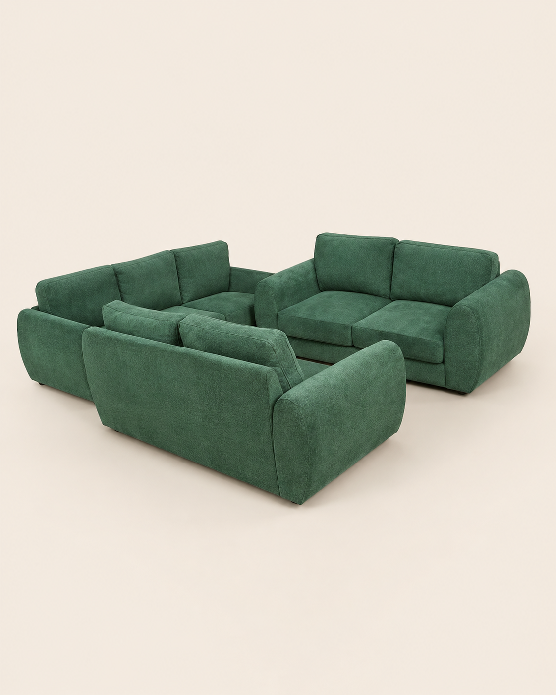 Buru Sofa Set — handcrafted African furniture by VINCO TENTS $ SOFAS in Kenya (view 2)