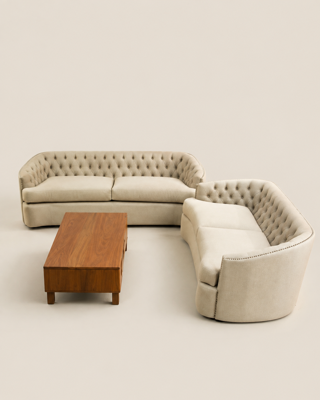 Jabari Heritage Sofa Set — handcrafted African furniture by King Basu furniture and Decor  in Kenya (view 2)