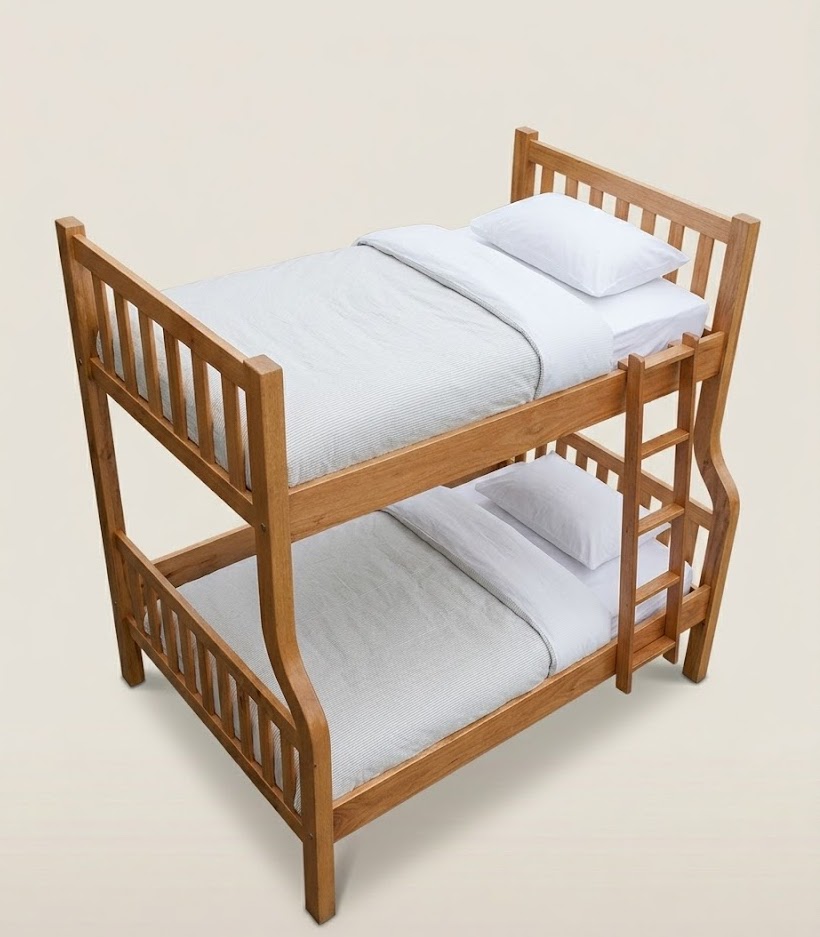 4 by 6 Usiku Bunk — handcrafted African furniture by Click  in Kenya (view 2)