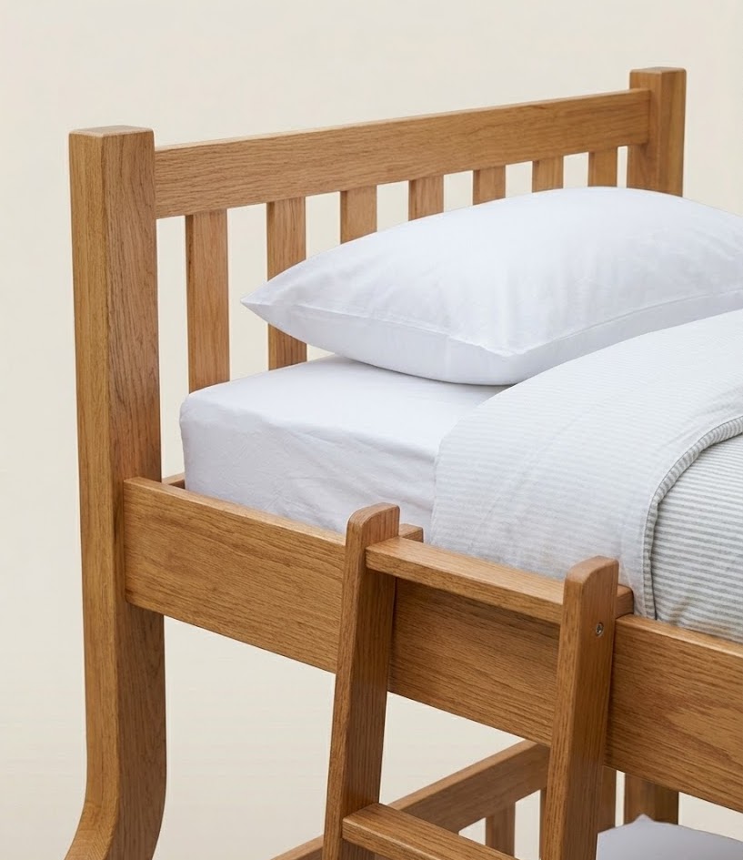 4 by 6 Usiku Bunk — handcrafted African furniture by Click  in Kenya (view 4)