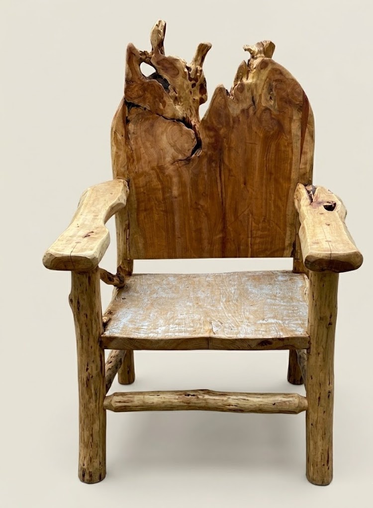 Dfeelani Accent Chair — handcrafted African furniture by Miche Miche in Kenya (view 2)