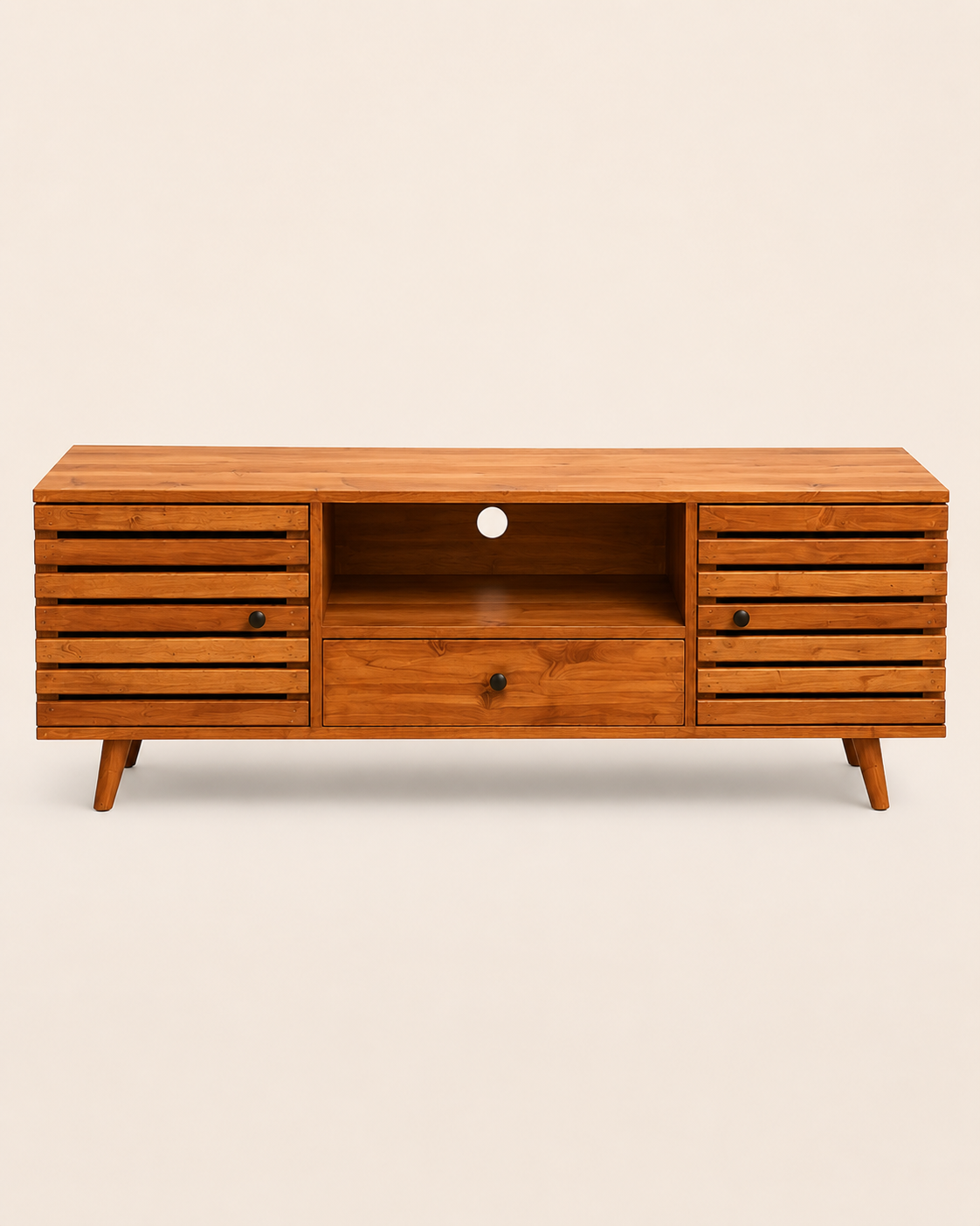 Baozara Media Console — handcrafted African furniture by Koyo furniture in Kenya