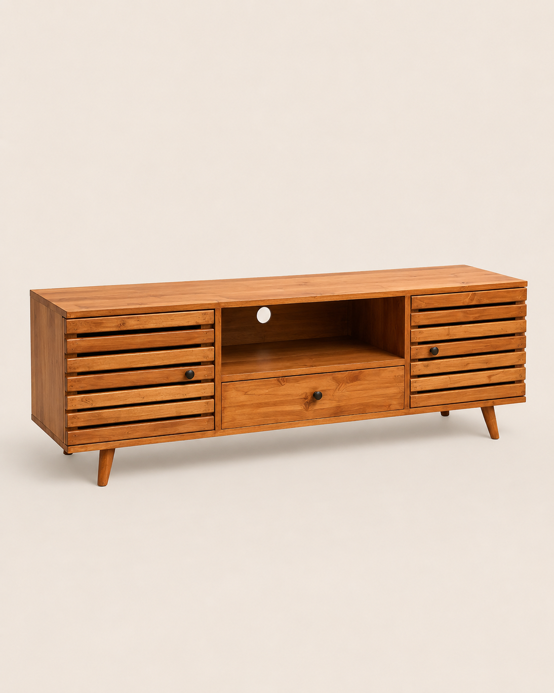 Baozara Media Console — handcrafted African furniture by Koyo furniture in Kenya (view 2)