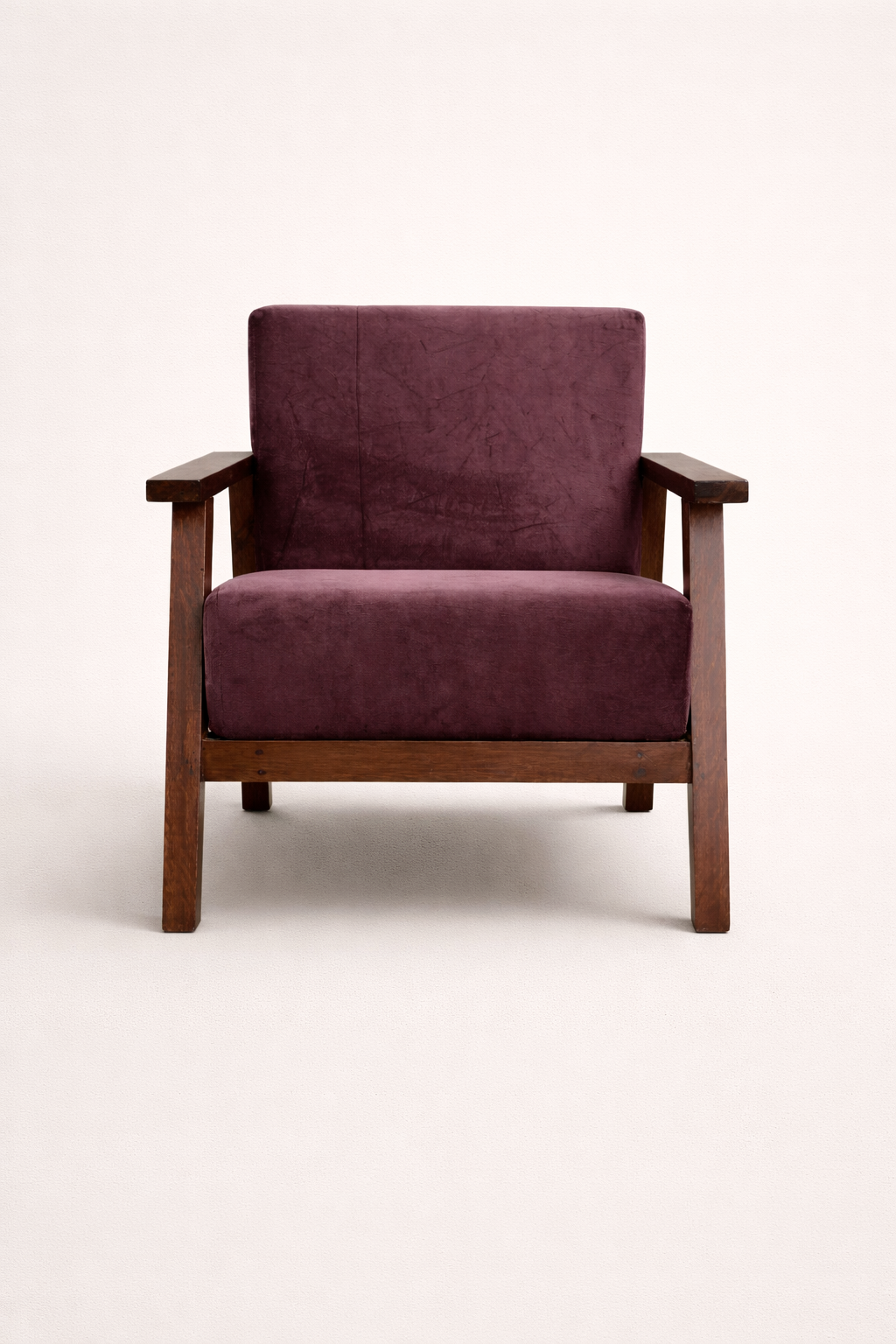 Soba One Seater Kanga — handcrafted African furniture by Xx funitured in Kenya