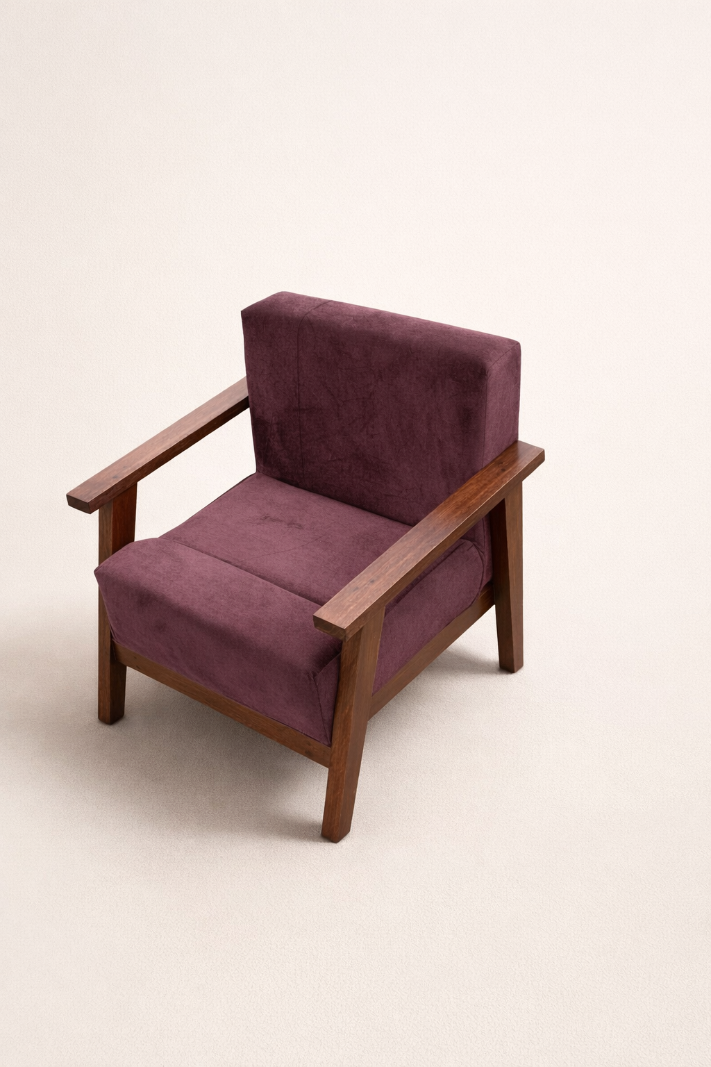 Soba One Seater Kanga — handcrafted African furniture by Xx funitured in Kenya (view 2)