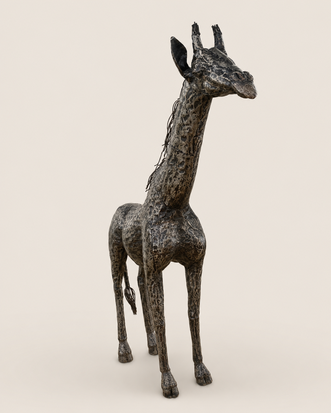 Didara Twiga Sculpture — handcrafted African outdoor by LUCZAI SCULPTURE  in Kenya
