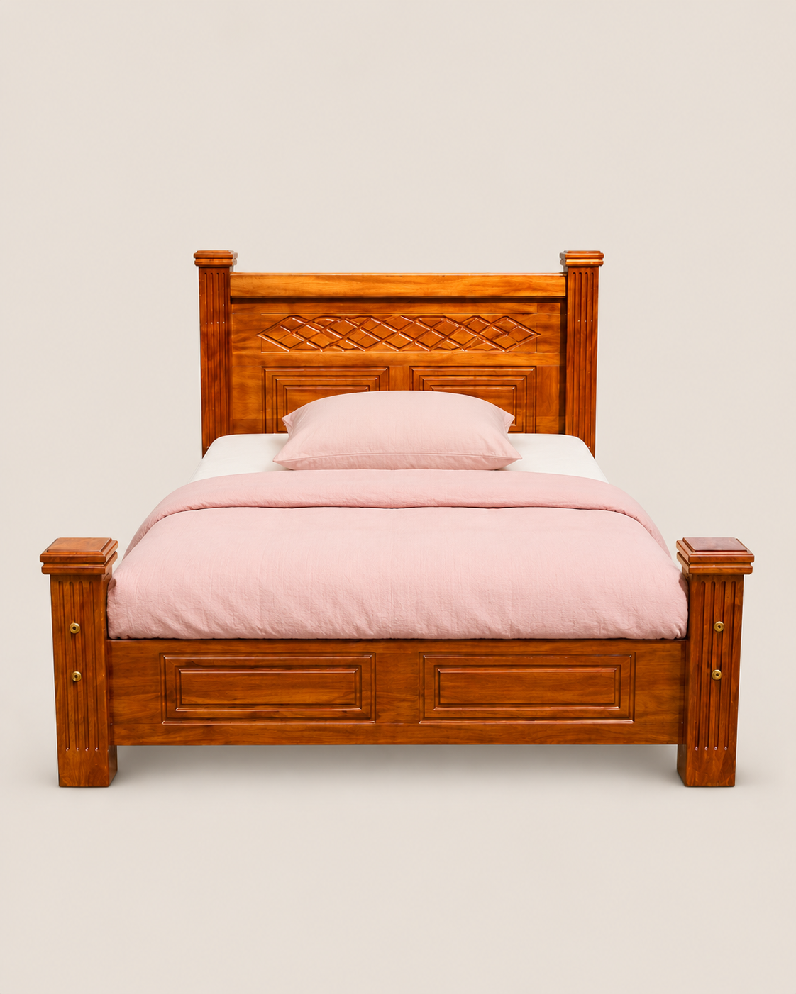 Gbawa Bed Frame — handcrafted African furniture by jimpass Nairobi furniture  in Kenya (view 2)