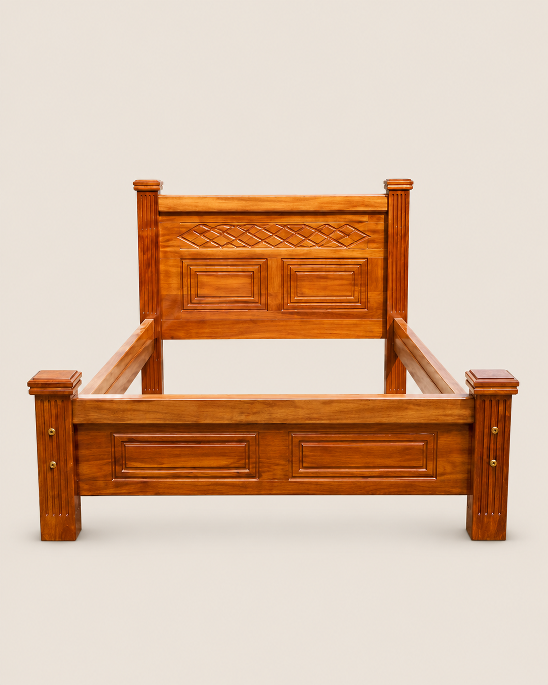 Gbawa Bed Frame — handcrafted African furniture by jimpass Nairobi furniture  in Kenya (view 3)