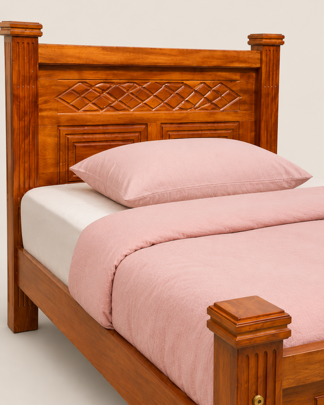 Gbawa Bed Frame — handcrafted African furniture by jimpass Nairobi furniture  in Kenya (view 4)