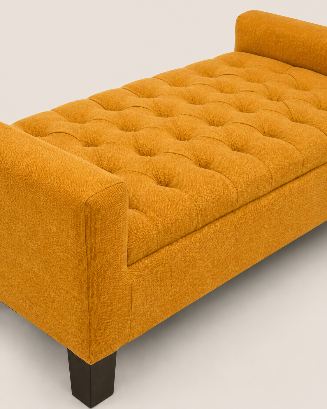 Fuata Tufted Ottoman — handcrafted African furniture by Bosco furniture  in Kenya (view 3)