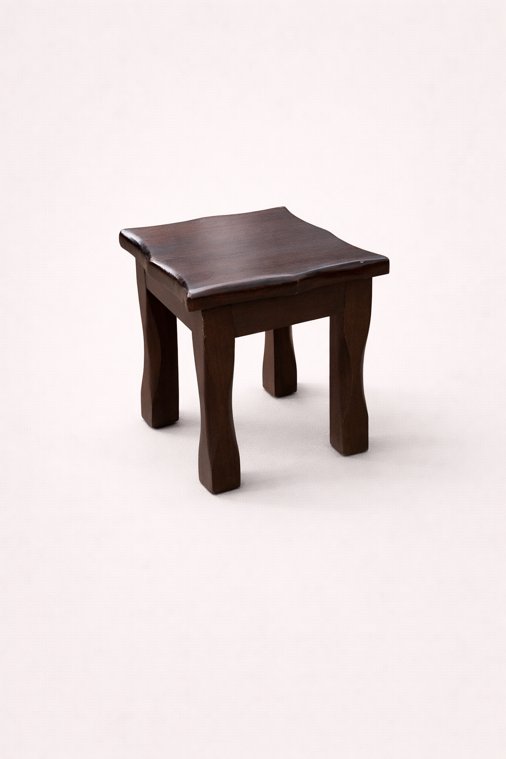 Kolwa Sculpted Stool — handcrafted African furniture by Sue Woodland furniture in Kenya