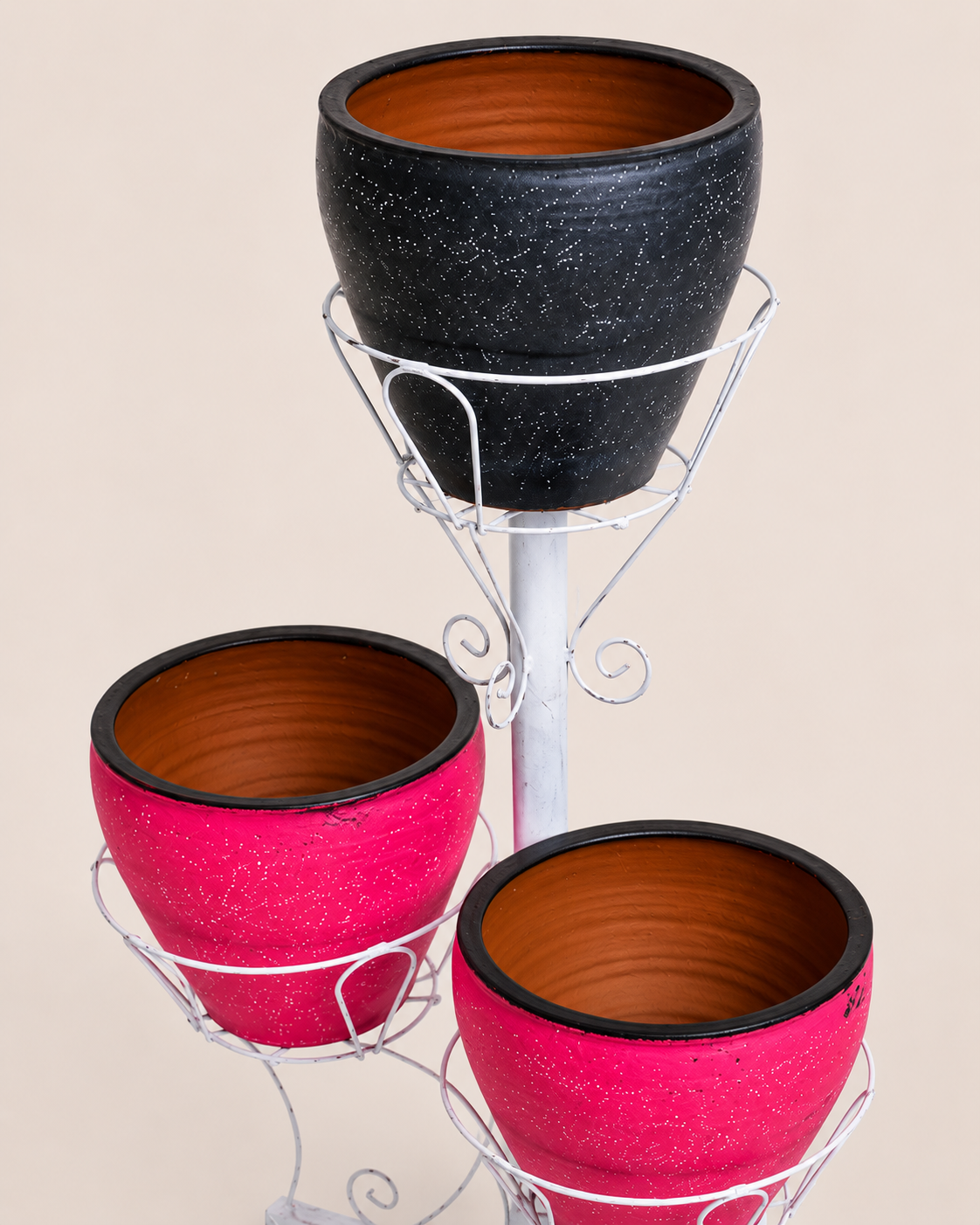 Dufuna Tiered Planter Stand — handcrafted African outdoor by Paulinemumu4 in Kenya (view 3)