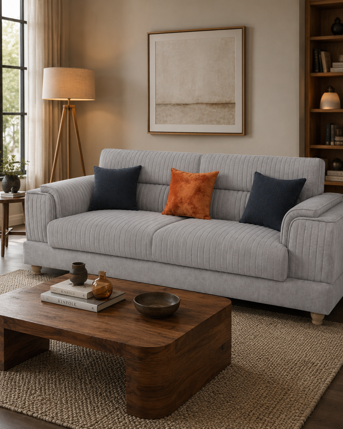 Amboseli Sofa — handcrafted African furniture by Ojey's design limited in Kenya