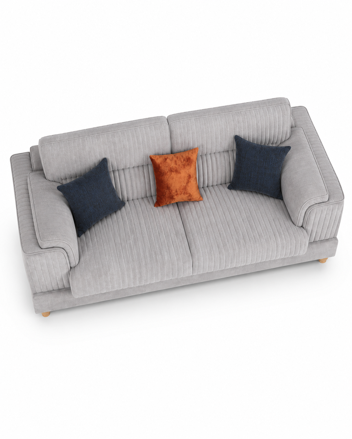 Amboseli Sofa — handcrafted African furniture by Ojey's design limited in Kenya (view 3)
