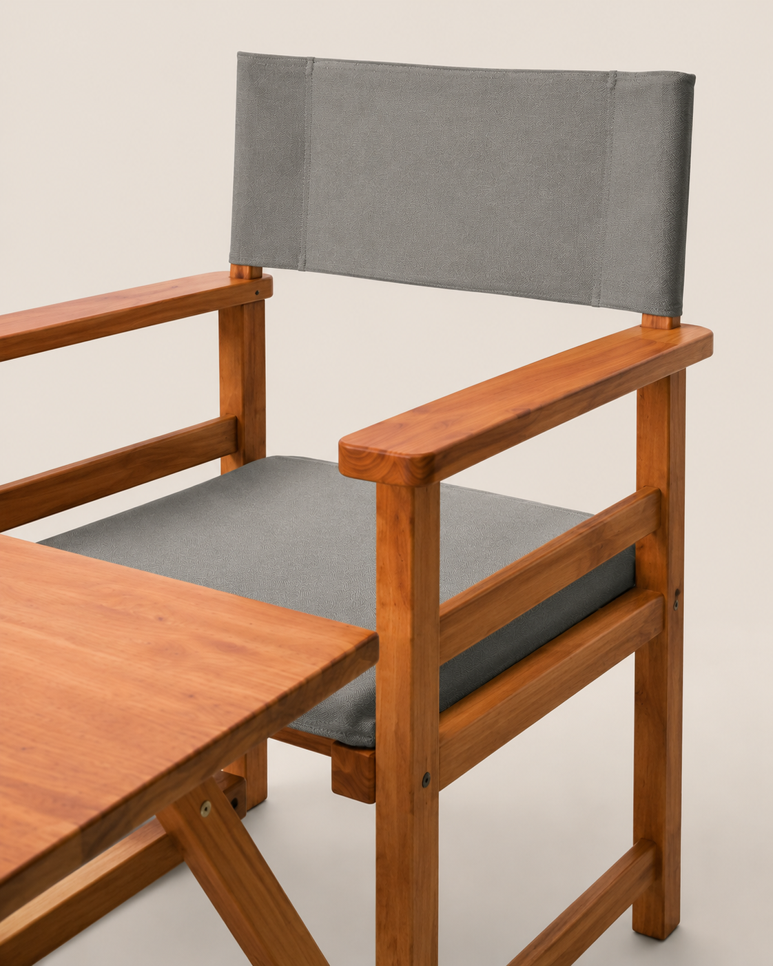 Imara Folding Chair & Table Set — handcrafted African outdoor by 2030 furniture  in Kenya (view 4)