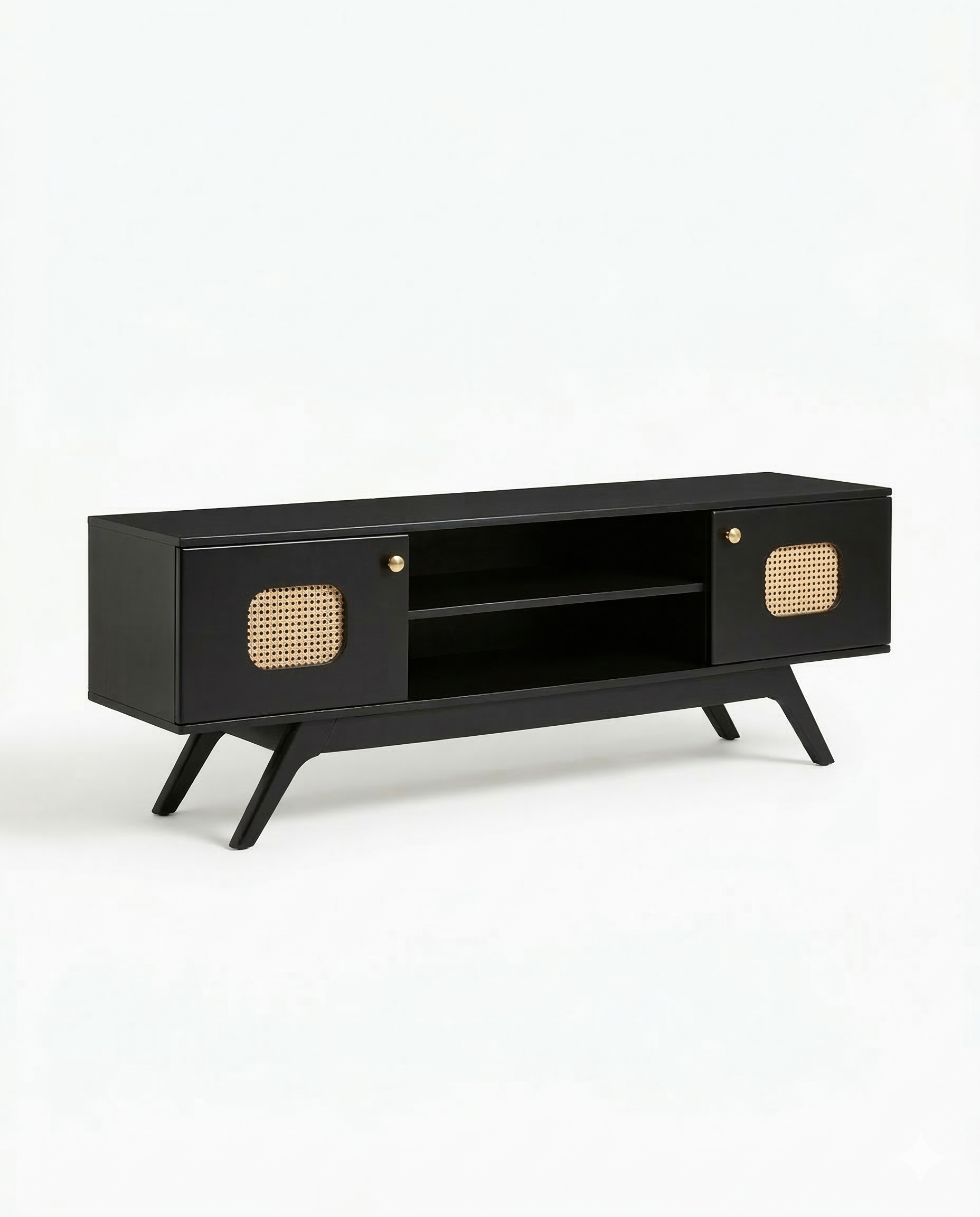 TV Stand Kichaka Console — handcrafted African furniture by Akwalu Furniture  in Kenya