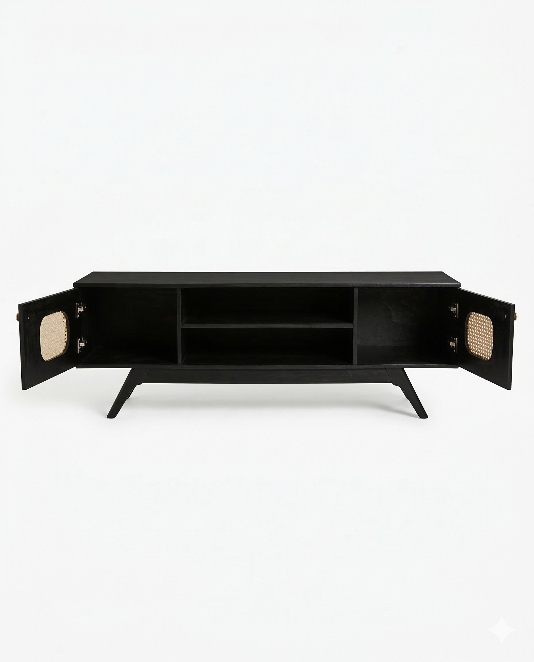 TV Stand Kichaka Console — handcrafted African furniture by Akwalu Furniture  in Kenya (view 2)