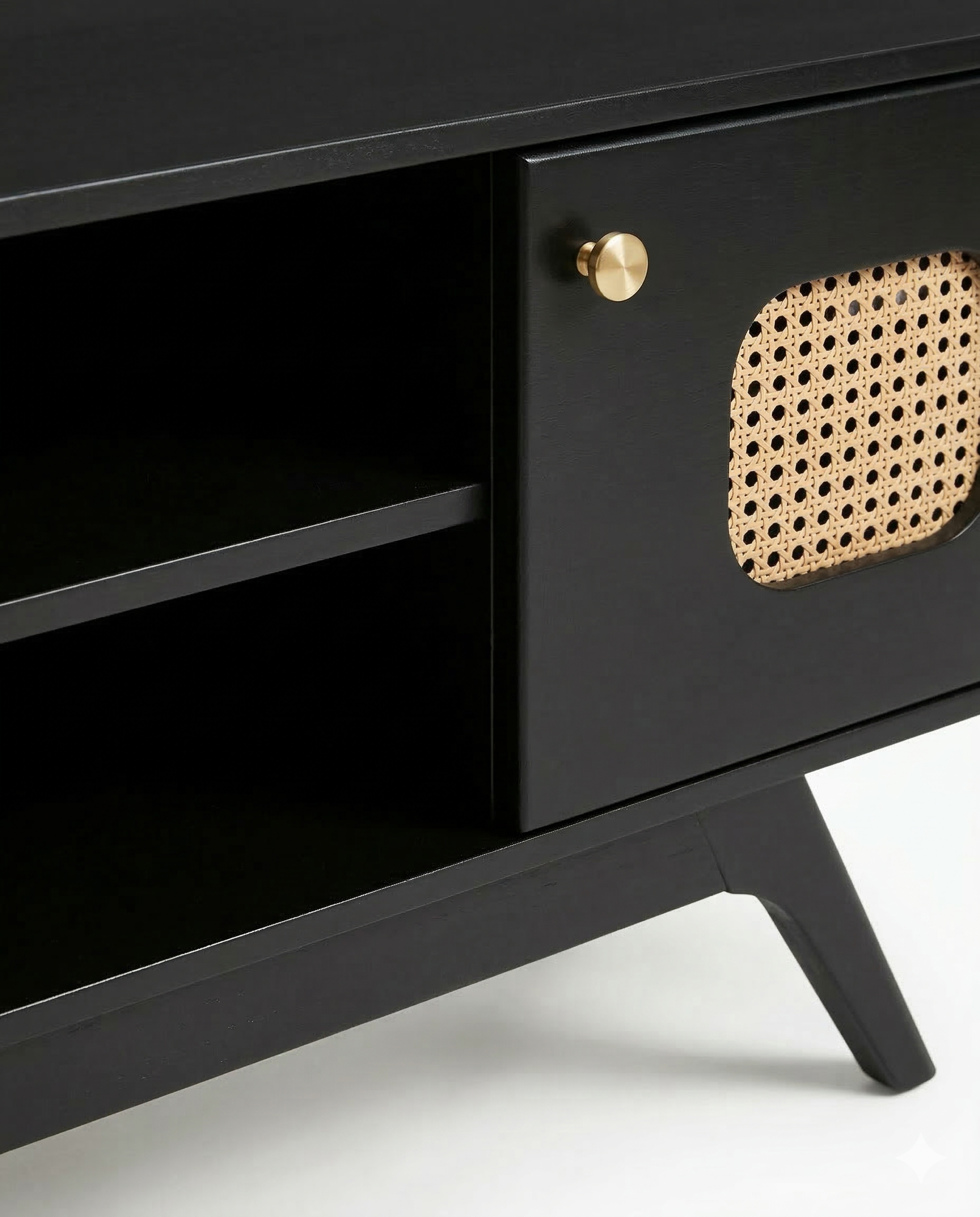 TV Stand Kichaka Console — handcrafted African furniture by Akwalu Furniture  in Kenya (view 3)