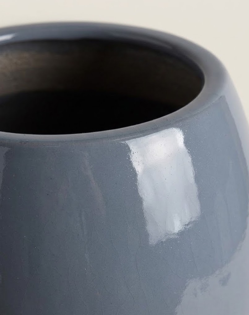 Olinga Outdoor Planter — handcrafted African outdoor by John fiberglasspots in Kenya (view 3)