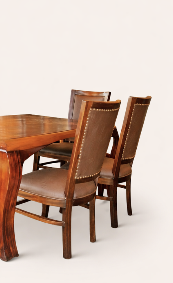 Java Grand Dining Set — handcrafted African furniture by Promising furniture world  in Kenya (view 3)