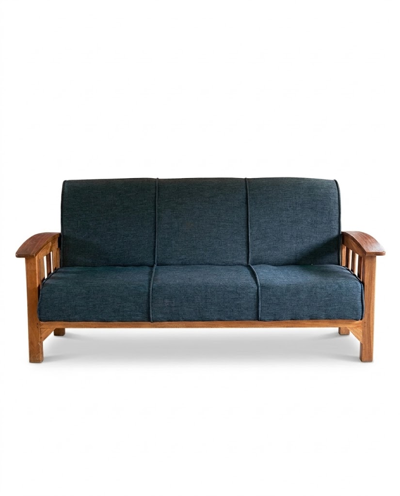 Kikonde Sofa 3 Seater — handcrafted African furniture by Xx funitured in Kenya