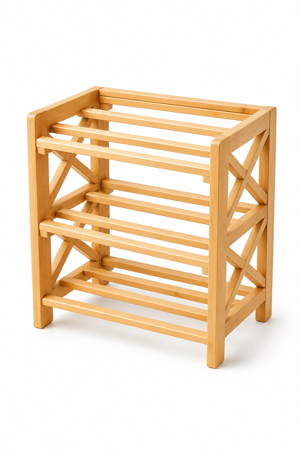 Naiyevu Shoe Rack — handcrafted African furniture by Mwangemis furniture in Kenya