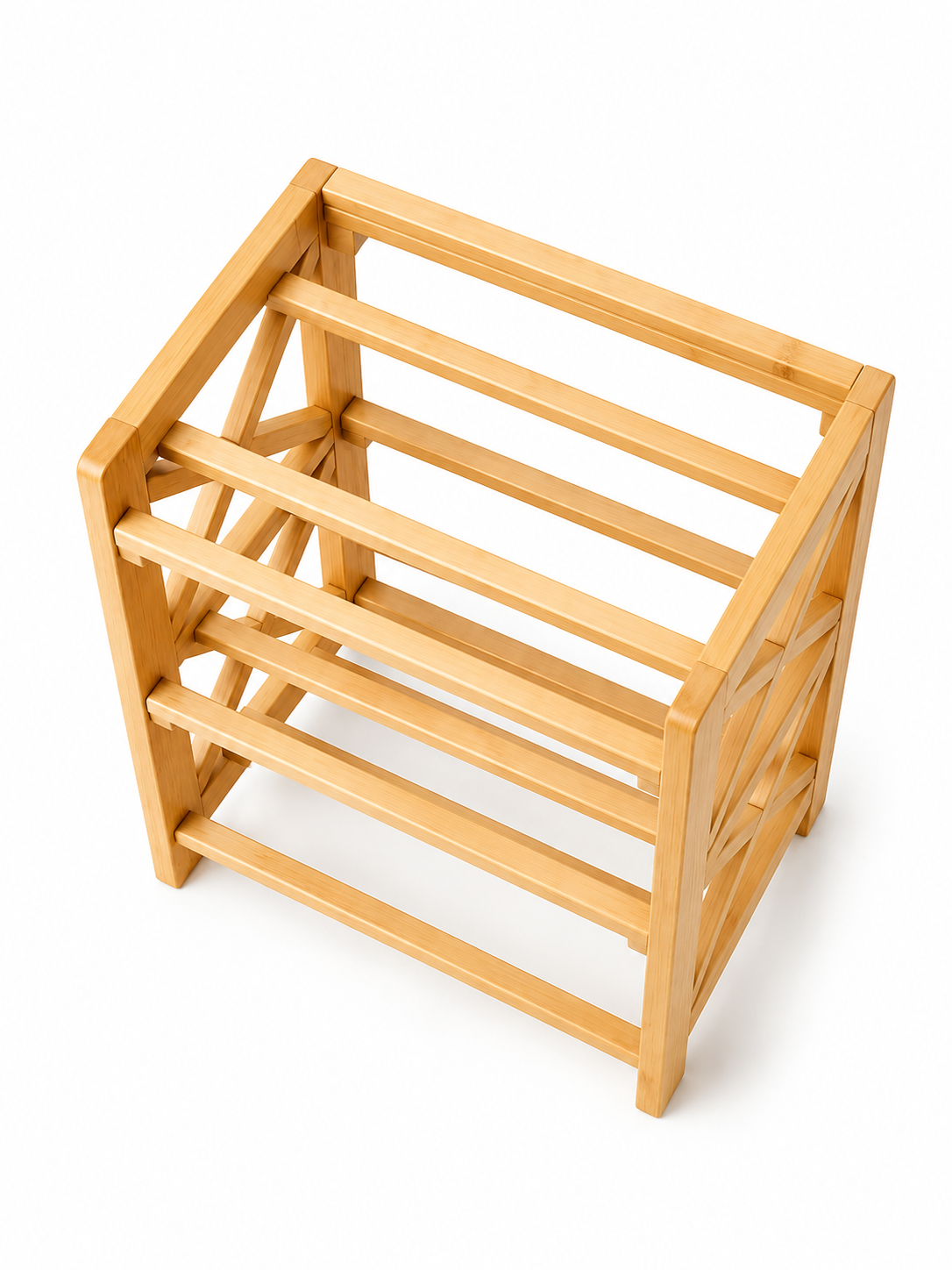 Naiyevu Shoe Rack — handcrafted African furniture by Mwangemis furniture in Kenya (view 2)