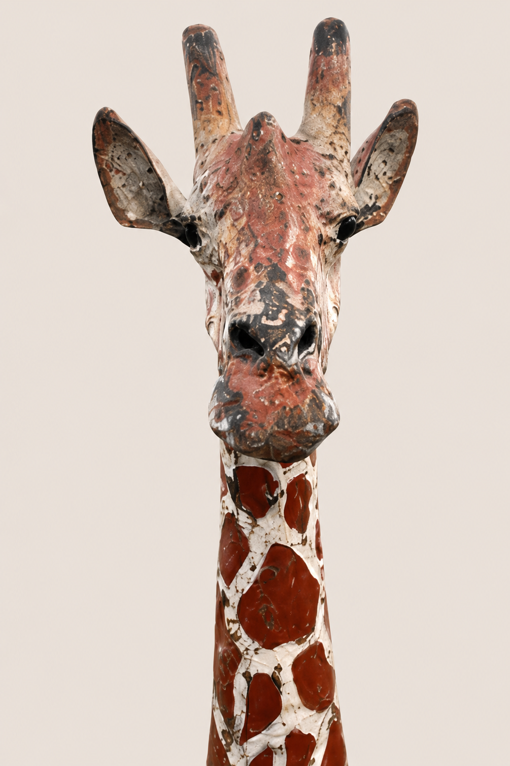 Civa Twiga Giraffe Sculpture — handcrafted African outdoor by LUCZAI SCULPTURE  in Kenya (view 3)
