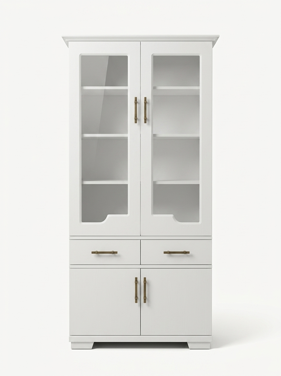 Fanaka Display Cabinet — handcrafted African furniture by jakape furiture in Kenya (view 2)