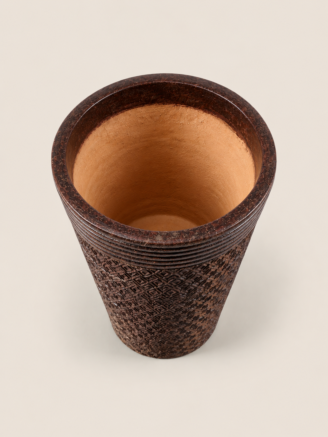 Cibira Heritage Planter — handcrafted African outdoor by Terry scape in Kenya (view 2)