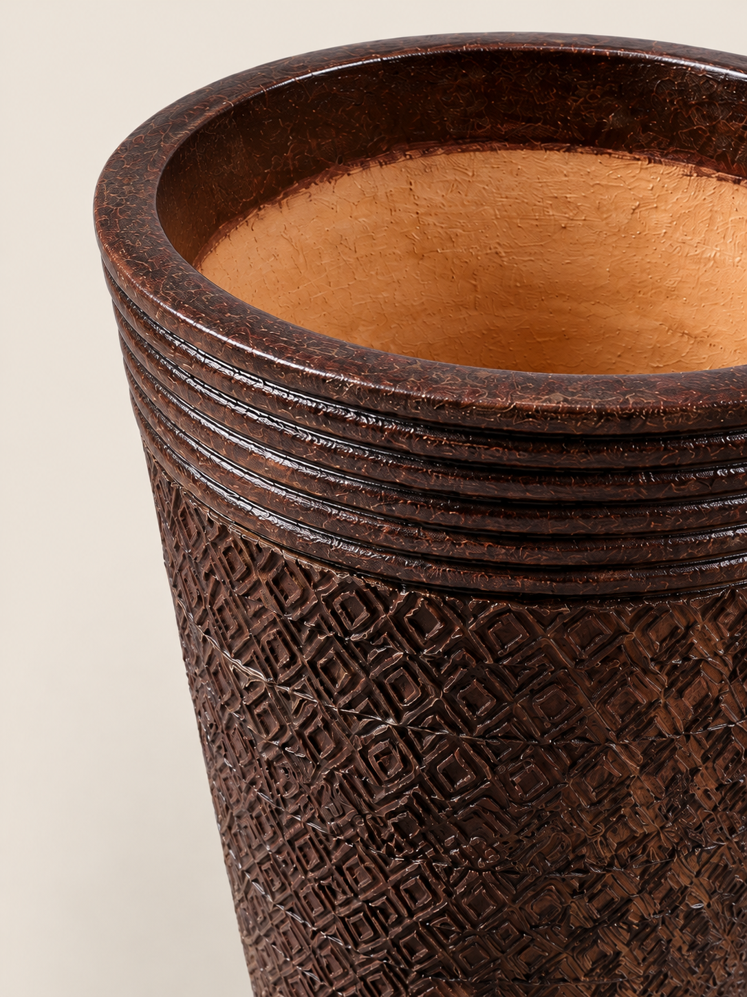 Cibira Heritage Planter — handcrafted African outdoor by Terry scape in Kenya (view 4)